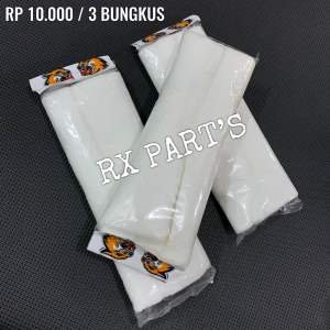 GLASSWOOL GASBUL KNALPOT PUTIH ( HARGA 3 BUNGKUS ) - GASWOL KNALPOT RACING - BISA UNTUK SEMUA JENIS KNALPOT / UNIVERSAL KNALPOT ( HARGA UNTUK 3 PCS )