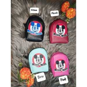 DOMPET MINI POUCH DOMPET KOIN GAMBAR MICKEY MOUSE