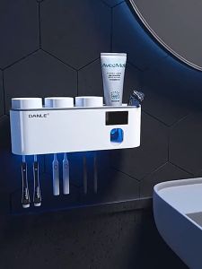 HL Smart Toothbrush Sterilizer UV Mounted Light Energy Rechargeable Sanitizer