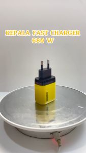 Kepala Pengisian PD & Pengisi Daya Super Cepat 680W + Kabel Data 4ini1 3ini1 Adaptor Pengisi Daya USB