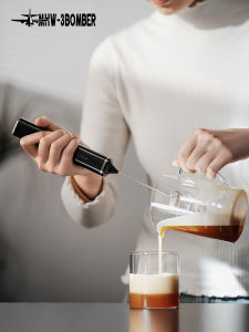 MHW-3BOMBER | Handheld Electric Milk Frother with Whisk