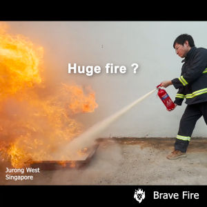 Hercules 1KG Dry Powder Fire Extinguisher