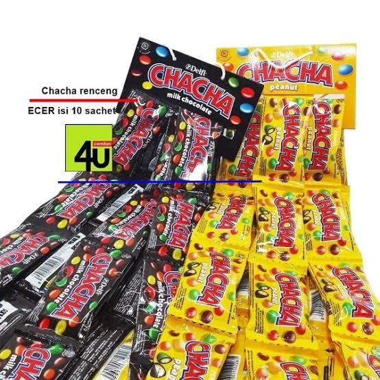 Kriptela Renceng CHACHA MILK CHOCOLATE RENCENG ISI 10 | Lazada Indonesia