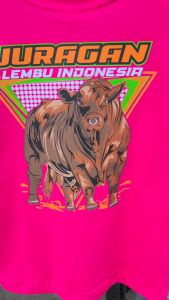 Kaos Anak Umur 1-13 Tahun Peternak Sapi Juragan Lembu Lengan Pendek