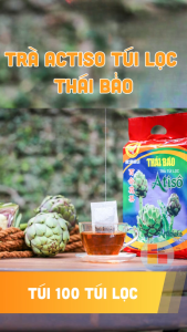 Trà Actiso Thái Bảo - Giải Khát - Thanh Nhiệt . Gói 100 túi lọc
