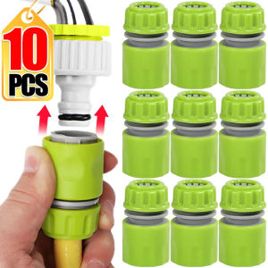 10Pcs Universal Hose Quick Connector Faucet Water Pipe Extender Garden Watering Joint Fittings Home Irrigation Repair Supplies