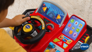 VTech Race and Discover Driver Toys Role Play Driver Toys Boys Toys 3-6 Years Olds Kids Toys Boys Girls Racing Toys