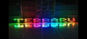 Lampu led strobo kaca depan 7 baris teks 100-220cm 12V/24V