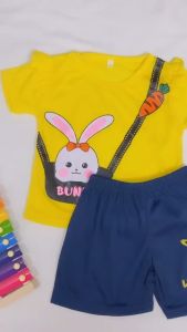 Setelan Ruffle Lengan Rumbai | Set Baju Anak Cewek 0-8 tahun Model Tangan Rumbai