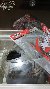 Kaca Helm NHK R6: Silver, Rainbow, Smoke & Clear