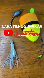 Rangkain Mata Kain Memancing Ikan Layur Barakuda