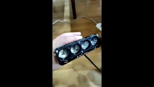 Lampu Berkendara Mini LED Super Terang Lampu Kabut Untuk Sepeda Motor Mobil Dan Truk 12V 24V