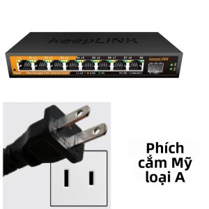 Bộ Chuyển Mạch Ethernet Được Quản Lý 8 Cổng 2.5Gb RJ45 KeepLiNK Với 1-10Gb SFP+ Uplink LACP Hỗ Trợ Mạng Song Công Hoàn Toàn Song Công Hỗ Trợ VLAN