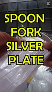 Moolah 25pcs SPOON - 25pcs FORK - 25pcs PAPER PLATE disposable