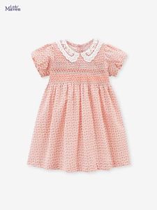 Váy Little maven bé gái mùa hè mới phong cách Âu Mỹ S1852