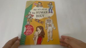 Atlas of The Human Body Activity Book with Stickers & Poster For Kids To Learn