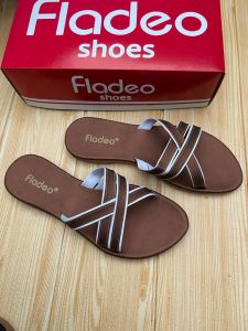SANDAL SLOP WANITA MODEL SILANG// SANDAL WANITA TERBARU// SENDAL TERBARU
