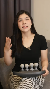 [Tặng củ sạc + cáp sạc] Máy Massage Toàn Thân Cầm Tay 16 Đầu Máy Mát Xa Đấm Lưng 16 Đầu GDV YM-K80 - Hàng Chính Hãng