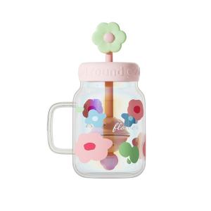 CAROTE | Aesthetic Female-oriented Glass Cup with Tea Separator