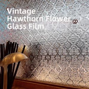ZHUIHUI | Retro Anti-peep Privacy Window Film Opaque Transparent