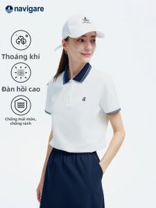 Navigare | Sailboat Pattern Polo Shirt