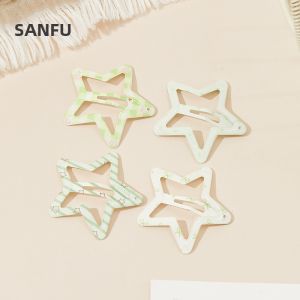 SANFU | Cute and Fashionable Star Hair Clips 4pcs
