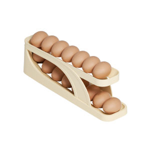 GW กล่องเก็บไข่ จัดระเบียบตู้เย็น เครื่องจ่ายไข่ ป้องกันการตก Egg storage rack