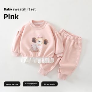 Fashionable Childrens Set Hoodie Trousers S