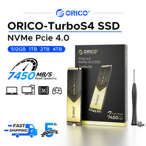 7450 ORICO PCle4.0เมกะไบต์/วินาที NVMe SSD TLC NAND Flash 512GB/1TB/2 Tb/ 4TB การจัดการความร้อนหลายชั้น