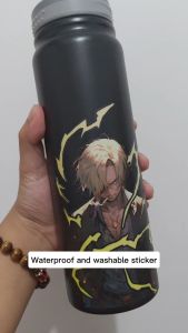 One Piece Vinsmoke Sanji Half Body Peeker Indoor Outdoor Vinyl Sticker Waterproof & Non-Faded