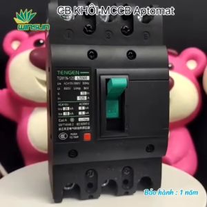 CB KHỐI MCCB Aptomat Tengen TGM1N-125L 3P 16~125A Aptomat Tengen 125A Bảo Hành 12 Tháng Mccb Tengen Thiết Kế Bền Bỉ 3 Pha Aptomat 16A Đến 125A Cho Ngành Điện Cb Mccb Tengen Độ An Toàn Cao - Lazada