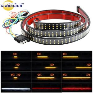 ไฟสัญญาณเลี้ยวเบรครถ12V 48/60นิ้ว LED สำหรับรถกระบะท้ายรถย้อนกลับไฟแฟลชคู่ - ไม่ต้องผ่าตัด