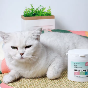 ผ้าเช็ดฟันแมว-หมา ถุงนิ้วเช็ดฟันสัตว์เลี้ยง 50 ชิ้น  ผ้าเช็ดฟันสัตว์เลี้ยง แผ่นเช็ดตาแมว  แผ่นเช็ดตาสุนัข ฟันหมา แปรงสีฟันแมว ฟันหมา ลดคราบหินปูน ขจัดกลิ่นปากในแมว สำหรับแมวและสุนัข