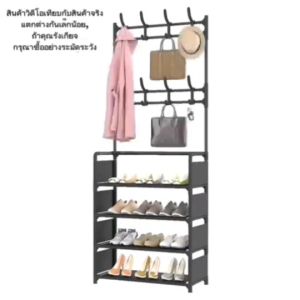 ชั้นวางที่มี ชั้นวางรองเท้า ชั้นวางของ ชั้นเก็บของ ชั้นเก็บเสื้อผ้า ราวแขวนเสื้อ แขวนกระเป๋า ห้อยหมวก