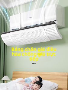 MONLEYTA | Giá đỡ chắn gió máy lạnh格力帘 kiểu treo kiểu Nhật Bản giúp giảm sút khí hậu trực tiếp khi sinh cho bà bầu