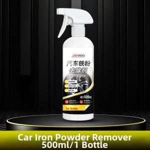 Iron Remover and Rust Cleaner for Car Body Paint Rims Brakes Dust Stains Cleaning Care Liquid
