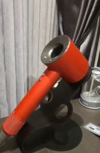 Hair Dryer Stand Rack Storage Organizer Hair Dryer Storage Rack Black / Silver