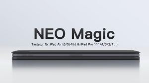Bao Da Từ Tính Kiêm Bàn Phím inateck Neo Magic Cho iPad Air 7/6/5/4 / iPad Pro 11-inch 4/3/2/1 / iPad Gen 11/10 -KB09119