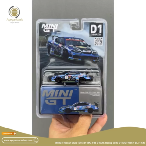 MINIGT Nissan Silvia (S15) D-MAX #46 D-MAX Racing 2023 D1 MGT00857-BL (1:64)
