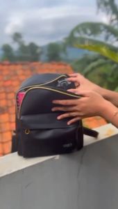 Rangsel mini ND fashion tas rangsel skolah anak multi pungsi banyak ruang penyimpanan rangsel wanita Ransel Kulit Sekolah