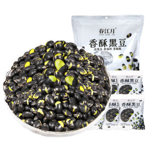 CHUNJIANGYUE | Ready-to-eat Salty Fried Black Beans Individual Small Packaging