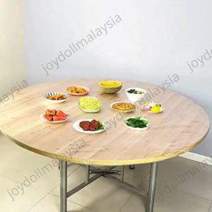 [ READY STOCK ] 10pcs Disposable Plastic Table Cover Waterproof Tablecloth For Square And Round Tables Elastic Band