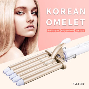Kemei KM-1110 Professional Curling Iron Ceramic 5 Barrel Hair Styler