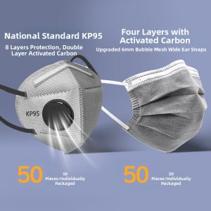 Formaldehyde Protection Anti-Haze KP95 Activated Carbon Mask
