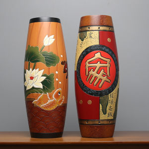 New Chinese Style Ceramic Wine Cabinet Decorations Bógǔ Shelf Family Indoor TV Cabinet Living Room Small Handmade Crafts