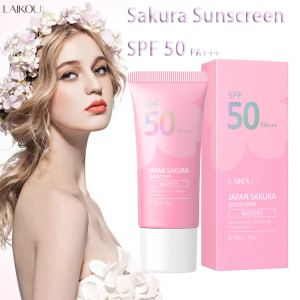Laikou | Laikou Sakura Moisturizer Sunscreen Cream Protector Facial Sun Block Spf50 Gel Isolation Lotion Face Suncream 50g