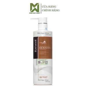 Phục hồi tóc nát Keratin Karseell Maca dạng kem 500ml cho tóc giòn dễ gãy mất sự đàn hồi