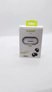 V-POWER B11 Bluetooth V5.3 Earphone Wireless Headset-Bone Conduction Clamp Type Built-in MIC