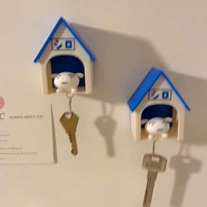 Gantungan Kunci Dinding Shiro Crayon Shinchan / Melody / Kuromi Pom Pom Purin Dekorasi Rumah