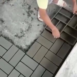 {MojoyceStyle}แม่พิมพ์ทางเท้าในสวน DIY ปูนซิเมนต์อิฐหินถนนคอนกรีต Path Maker